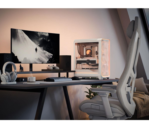 FRACTAL DESIGN Meshify 3 Ambience Pro RGB White TG Clear Tint - 1318890 - zdjęcie 9